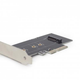 Контроллер PCIe to M.2 22 mm low profile Gembird (PEX-M2-01) - изображение 3