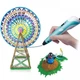 3D ручка для рисования Smart 3D Pen 2 c LCD дисплеем голубой - изображение 4