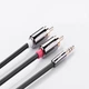 Кабель UGREEN AV116 3.5 мм to 2RCA Audio Cable, 1 м Black - изображение 2