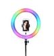 Кольцевая LED лампа RGB WH-34 34cm с держателем - изображение 2