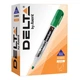 Маркер Delta by Axent Whiteboard D2800, 2 мм, round tip, red (D2800-06) - изображение 2