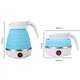 Складаний силіконовий електрочайник SILICON KETTLE Блакитний (SK7107) - зображення 6