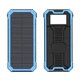 Солнечный повербанк iBattery YD-888KW с беспроводной зарядкой QI и фонариком 20000 mAh blue - изображение 14