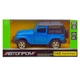 Автомодель Автопром Jeep Wrangler синяя 1:42 (4307/4307-2) (10-558249) - изображение 2