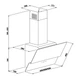 Вытяжка кухонная Eleyus Element 700 60 WH - изображение 10