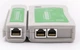 Тестер сетевого кабеля для локальной сети RJ45 / RJ11 Кабель LAN Cat5 Тест диагностика витая пара (592308184) Белый - изображение 4