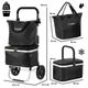 Господарська сумка-візок ShoppingCruiser 4 in 1 Black (930024) - зображення 4
