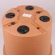 Горшок для цветов на колесиках Prosperplast Lofly 60см Терракот (DLOF600-R624) - изображение 2