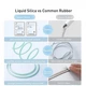 Кабель для швидкого заряджання Baseus Jelly Liquid Silica Gel Charging Data Cable USB to Lightning 2.4A 1.2m Green (CAGD000006) - зображення 5