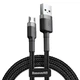 Кабель для зарядки Baseus Cafule Cable USB For Micro-USB 1.5A 2m Black (CAMKLF-CG1) - изображение 1