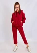 Стильный свободный костюм (худи, штаны) демисезонный Ballet Grace 05750 Бордовый, M-L - изображение 1