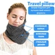 Подушка-шарф для путешествий Travel Pillow Gray - изображение 5