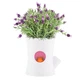 Умный вазон Qualy Log & Squirrel Tree Pot white-pink QL10075 - изображение 6