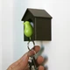 Ключница QUALY Sparrow Keyring brown-green QL10091 - изображение 2