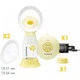 Молоковідсмоктувач Medela Двофазний електричний Swing Flex (101033781) - зображення 3