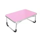 Складной столик-подставка Lesko LY-005 Pink для ноутбука 70*50 см - изображение 5