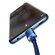 Кабель для быстрой зарядки Baseus Crystal Shine Series Type-C to Type-C 100W 2m Blue (CAJY000703) - изображение 6