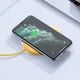 Беспроводное зарядное устройство Baseus Jelly 15W 2A зарядка QI Yellow (WXGD-03) - изображение 4