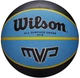 М'яч баскетбольний Wilson MVP Mini р. 3 (WTB9017XB03) Black/Blue - зображення 1