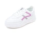 Кроссовки Fashion 568 біло-бузкові (35-40) Белый 38 - изображение 1