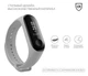 Ремінець Armorstandart для Xiaomi Mi Band 4/3 Light Grey (ARM51828) - зображення 2