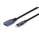 Дата кабель OTG USB 3.0 AF to Type-C 0.15m Cablexpert (A-USB3C-OTGAF-01) - зображення 1