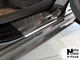 Накладки на пороги Ford Kuga I 2008-2013 premium NataNiko P-FO18 - изображение 2