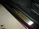 Накладки на пороги Mazda 3 I 2003-2008 premium NataNiko P-MA05 - изображение 1