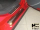 Накладки на пороги Volkswagen Jetta V 2005-2010 premium NataNiko P-VW17 - изображение 2