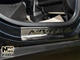 Накладки на пороги Chevrolet Niva 2007- premium NataNiko P-CH14 - изображение 2