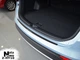 Накладка на бампер Hyundai Santa Fe 2013- з загином NataNiko Z-HY10 - зображення 1