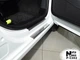 Накладки на пороги Citroen Berlingo II 2008- premium NataNiko P-CI02 - изображение 1