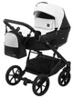 Коляска 2 в 1 Bair Kiwi ECO BK-51/15 білий /чорний - зображення 2