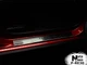 Накладки на пороги Renault Sandero II 2012- premium NataNiko P-RE30 - изображение 1