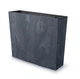 Горшок террасовый для цветов Urbi Case Beton Effect высокий Антрацит мраморный (DUC600TE-S433) - изображение 1
