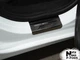 Накладки на пороги Ford Fiesta VII 2008- premium NataNiko P-FO05 - изображение 2
