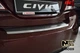 Накладка на бампер Honda Civic 2013- с загибом NataNiko Z-HO09 - изображение 2