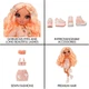 Кукла Рейнбоу Хай Rainbow High Series 3 Georgia Bloom Doll Peach - Персик, с аксессуарами (575740) - Джорджия Блум - изображение 6