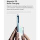 Беспроводное зарядное устройство Baseus Simple Mini Magnetic 15W 2A зарядка QI White (WXJK-F02) - изображение 5
