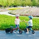 Беговел для самых маленьких Micro G-Bike Chopper Deluxe Аква GB0025 бирюзовый беговел от 1 года - изображение 11