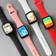 Розумний смарт годинник Smart watch 6 series 44мм HW22 / Розумний годинник HW22 White - зображення 7