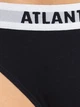 Набір трусиків сліпів жіночих бавовняних Atlantic 3LP 178 XL 3 шт GRA/ROZ/POM (5903351349116) - зображення 5
