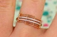 Кольцо Xuping Jewelry окошки р16 золотистое - изображение 1