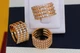 Кольцо Xuping Jewelry четыре кольца с камнями р 16 золотистое - изображение 3