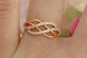 Кольцо Xuping Jewelry плетенка р 20 золотистое - изображение 3