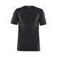 Мужская термофутболка Craft ACTIVE INTENSITY SS M 1907954 - 999995 BLACK/ASPHALT S - изображение 2