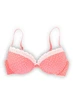 Бюстгальтер пуш-ап хлопок Kleo Pretty Dots 2171 коралловый 75B - изображение 2