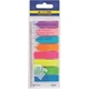 Стикер-закладка Buromax Plastic bookmarks 45x12mm, 8*25шт, neon (BM.2307-98) - изображение 1