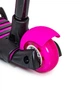 Самокат із захисним бортиком Scooter "Корівка" 5 в 1. Рожевий - зображення 4