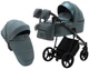 Коляска 2 в 1 Adamex Gallo Thermo GA-5 aquamarine 625610 - зображення 1